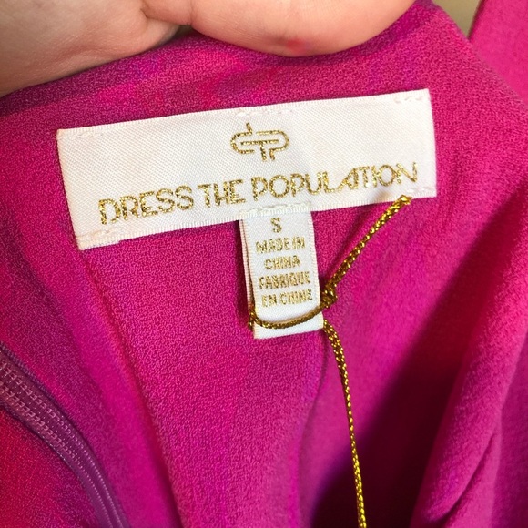 Dress the Population | NWT Asymmetrical Beth Dress - Picture 4 of 11